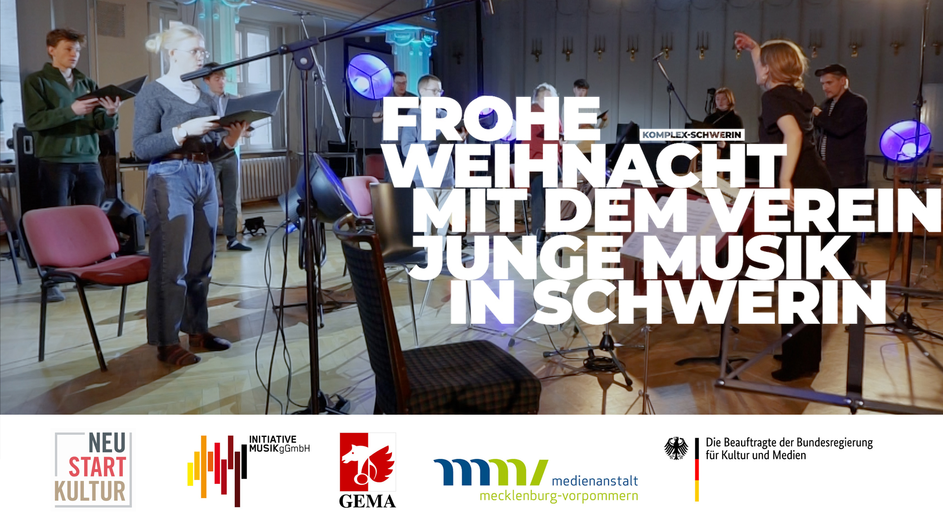 KMPLX SESSIONS /// Frohe Weihnacht mit dem Verein Junge Musik in Schwerin e.V.