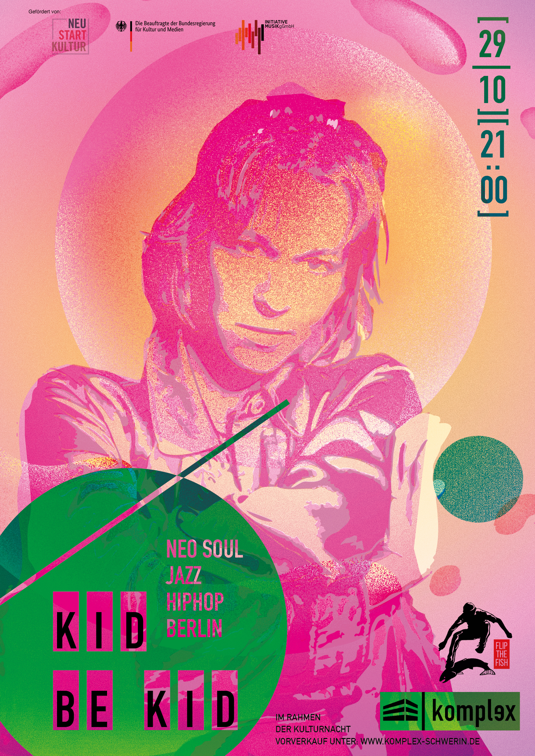 Kulturnacht // KID BE KID / Neo Soul, Jazz, Hip Hop, Berlin