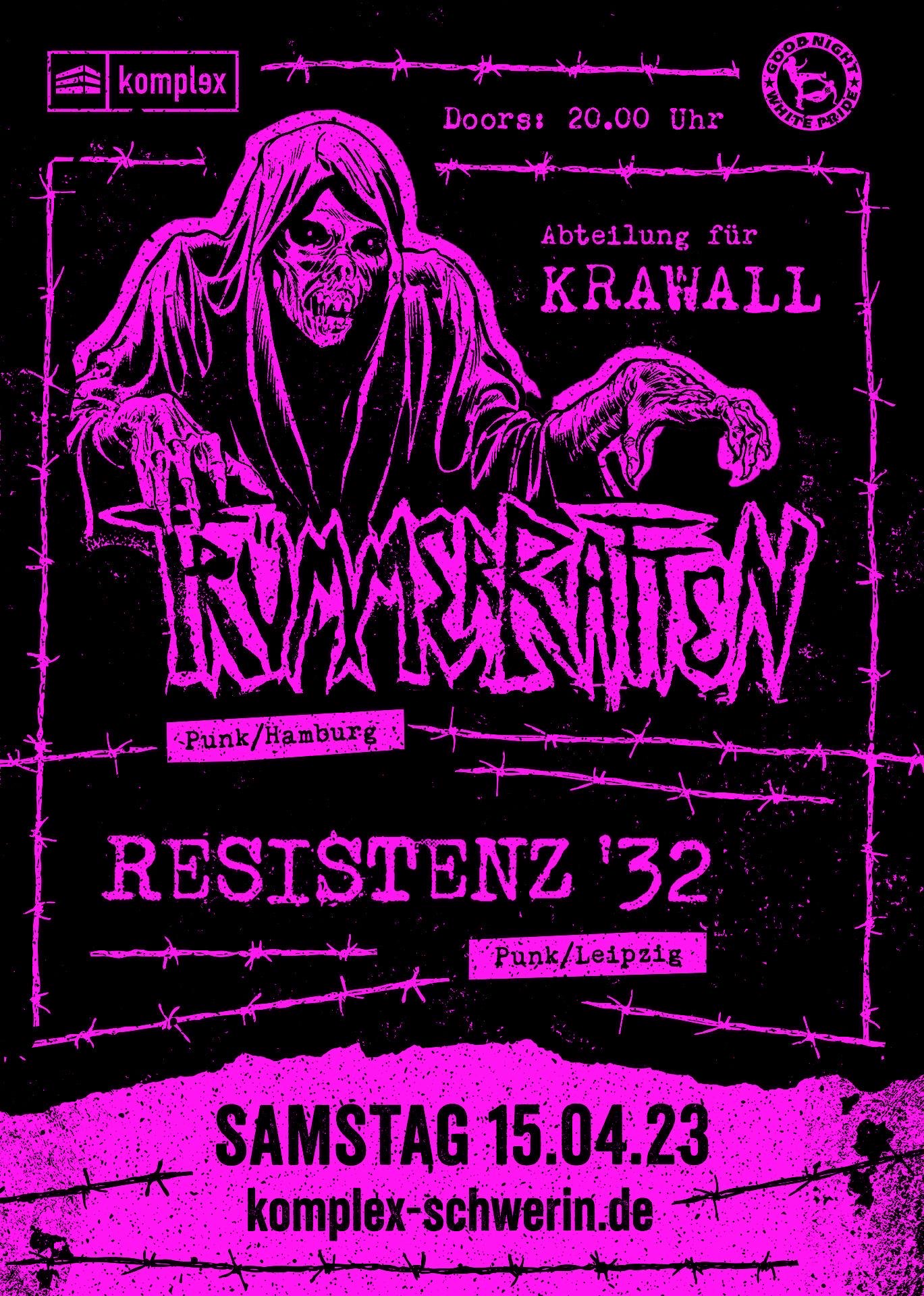 Abteilung für Krawall: Resistenz 32 // Trümmerratten