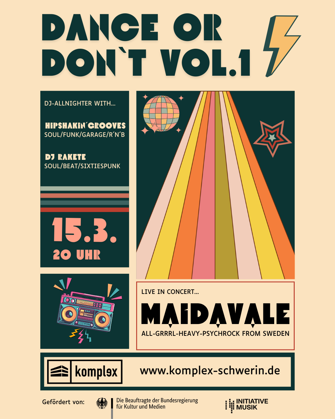 Dance Or Don´t Vol. 1 // MAIDAVALE / Hipshakin´Grooves