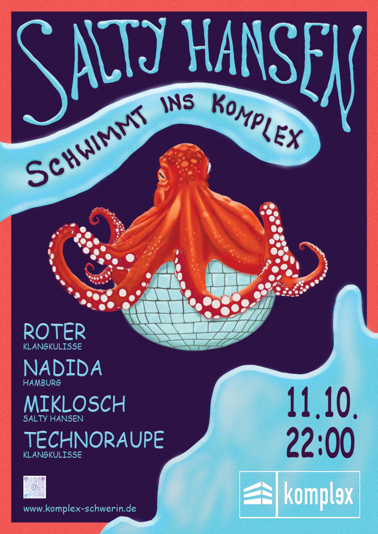 Salty Hansen // Techno // Roter / Nadida / Miklosch / Technoraupe