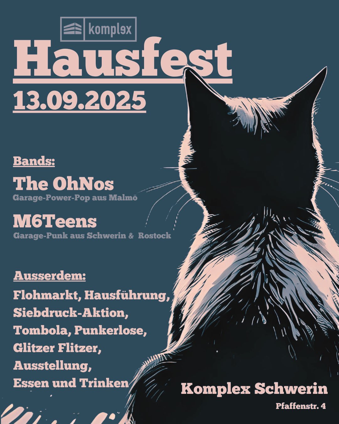 Hausfest // The OhNos (Malmö) / M6Teens (SN/HRO)