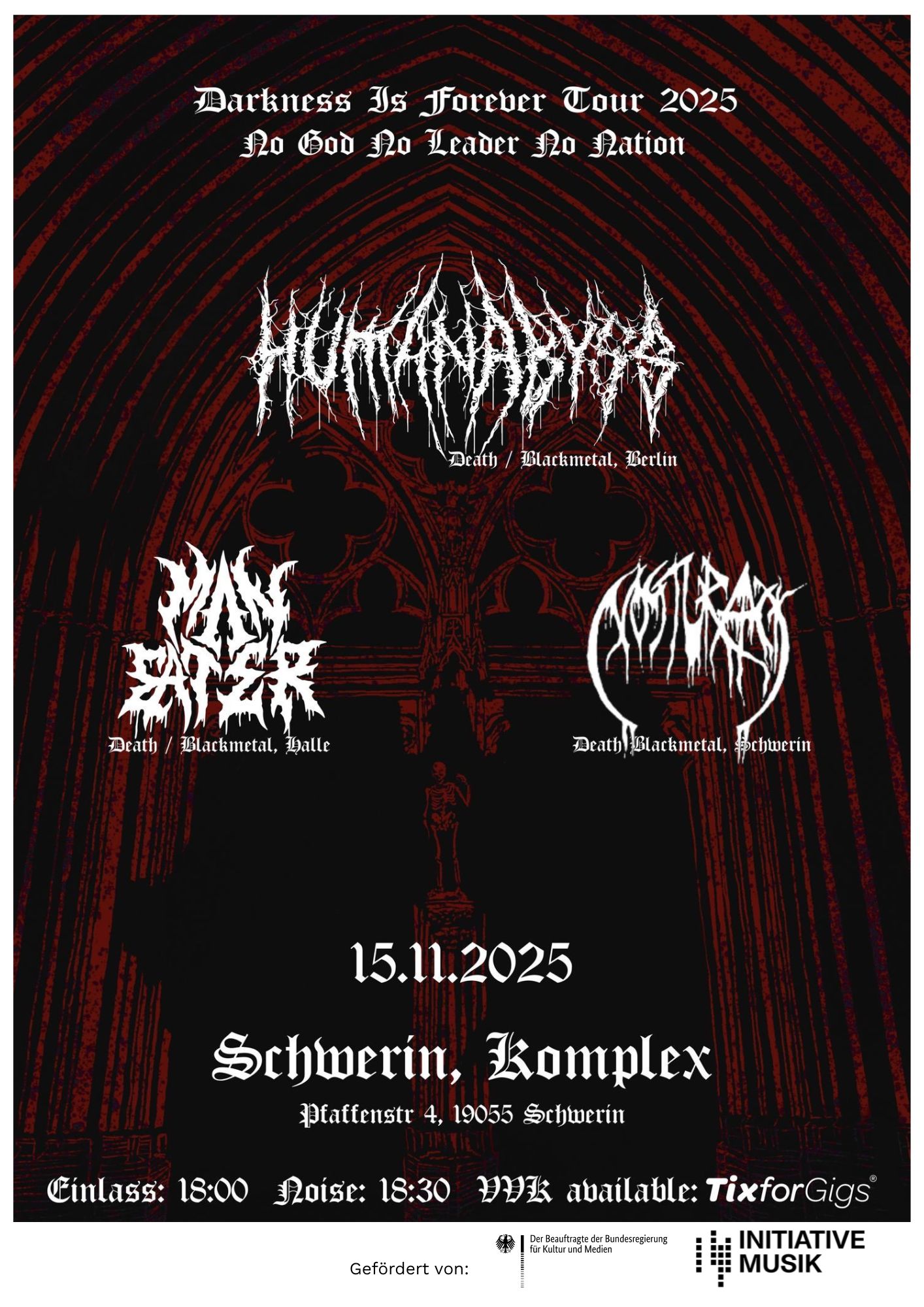Human Abyss – Darkness is forever – Tour 2025