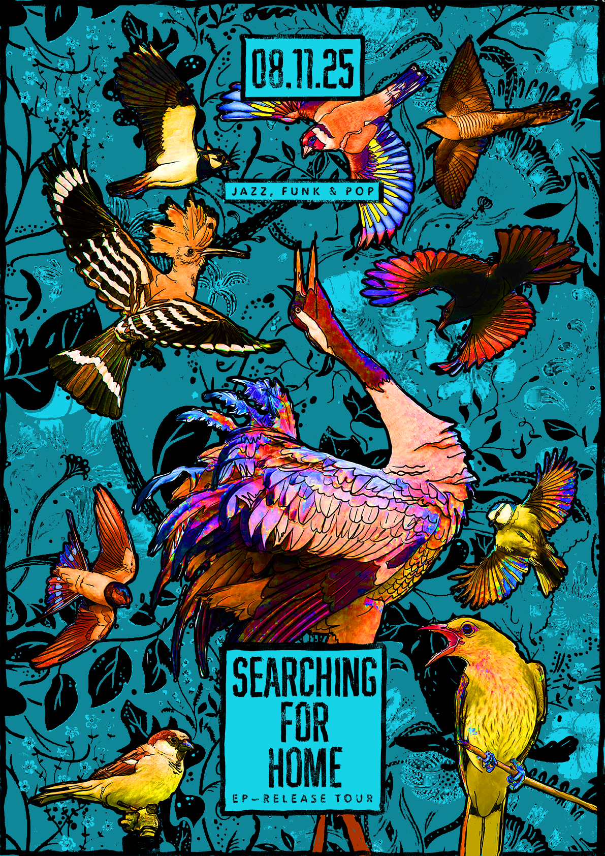 Searching for Home // EP Release Tour / Jazz, Funk, Pop