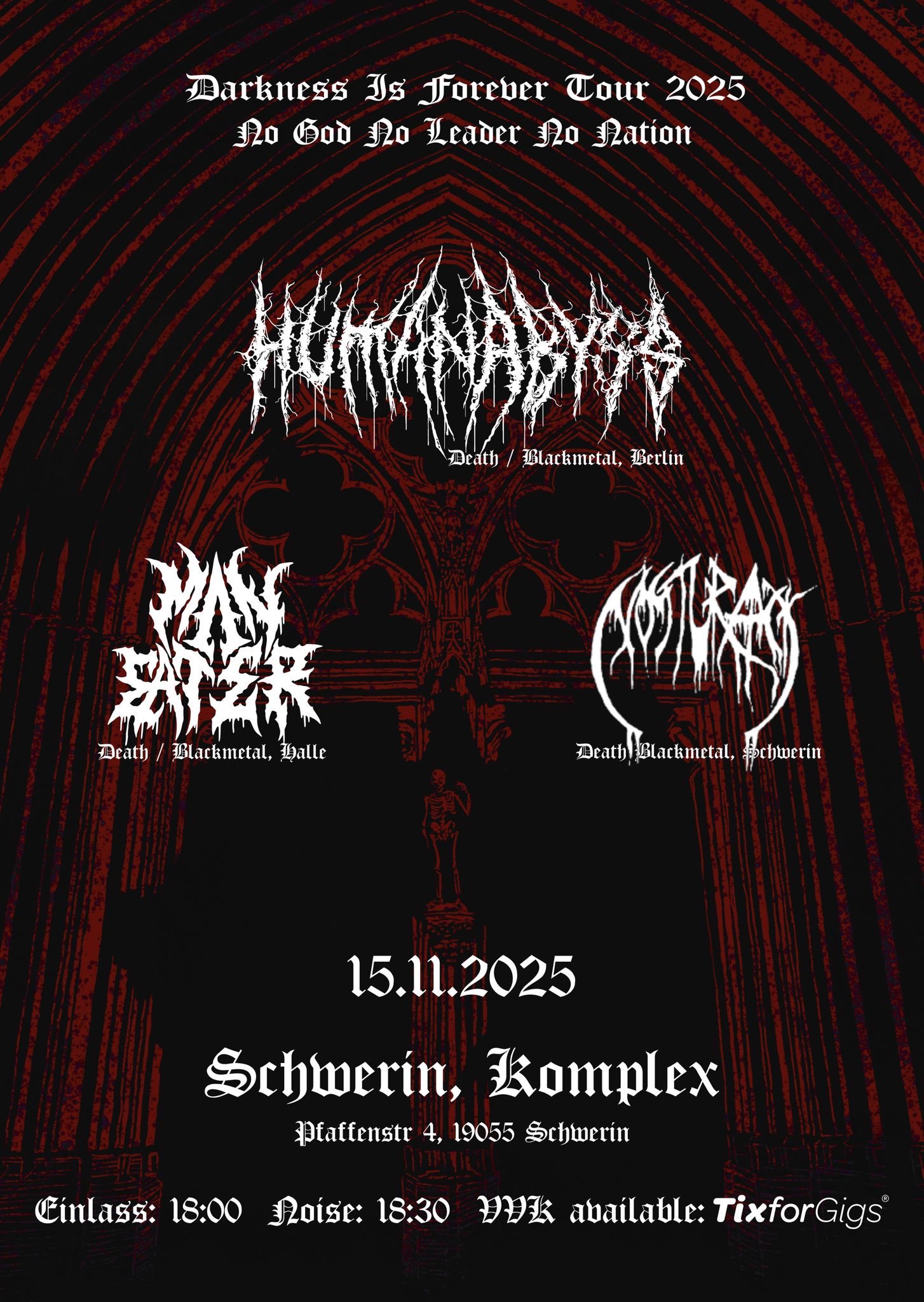 Human Abyss – Darkness is forever – Tour 2025