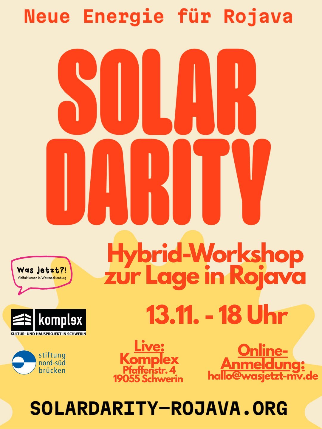 Workshop // Solardarity. Neue Energie für Rojava