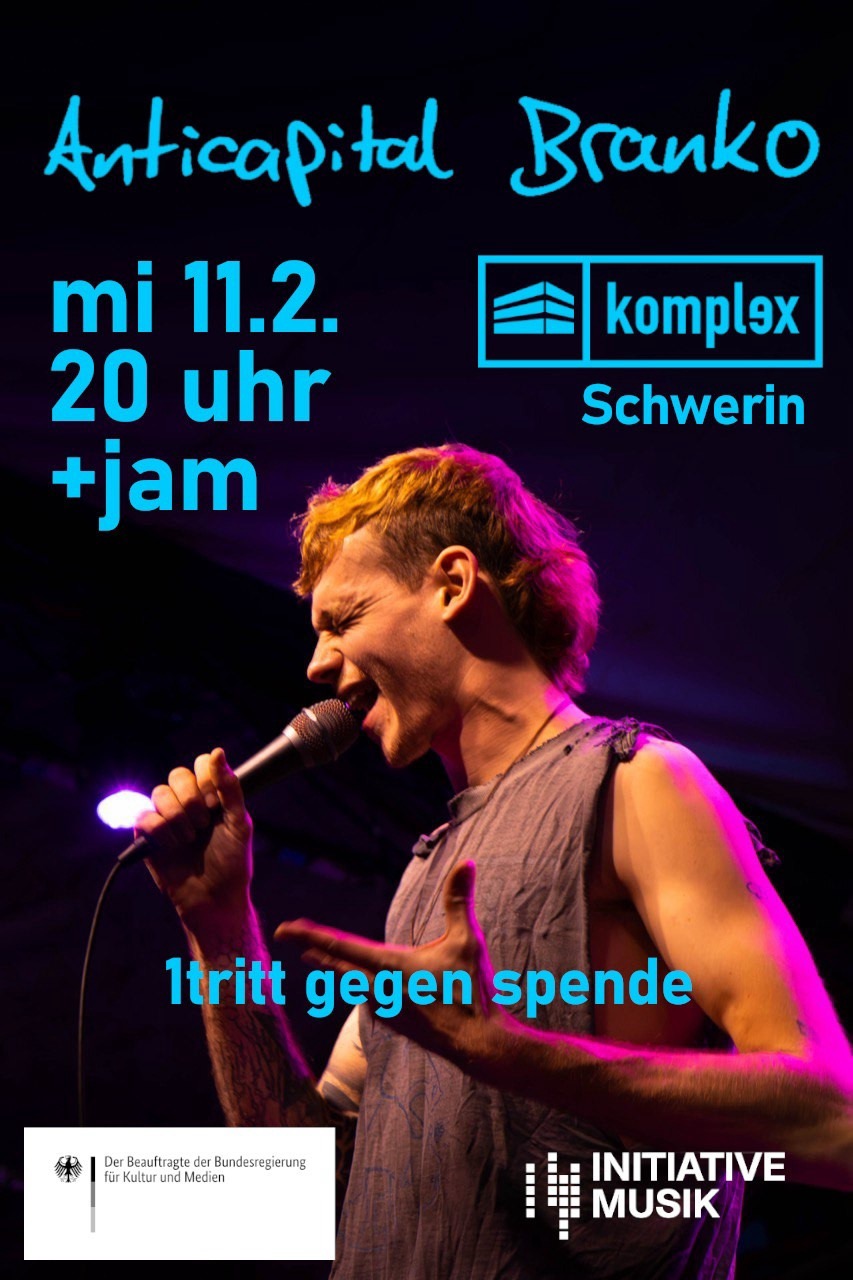 Live am Mittwochstresen // Anticapital Branko