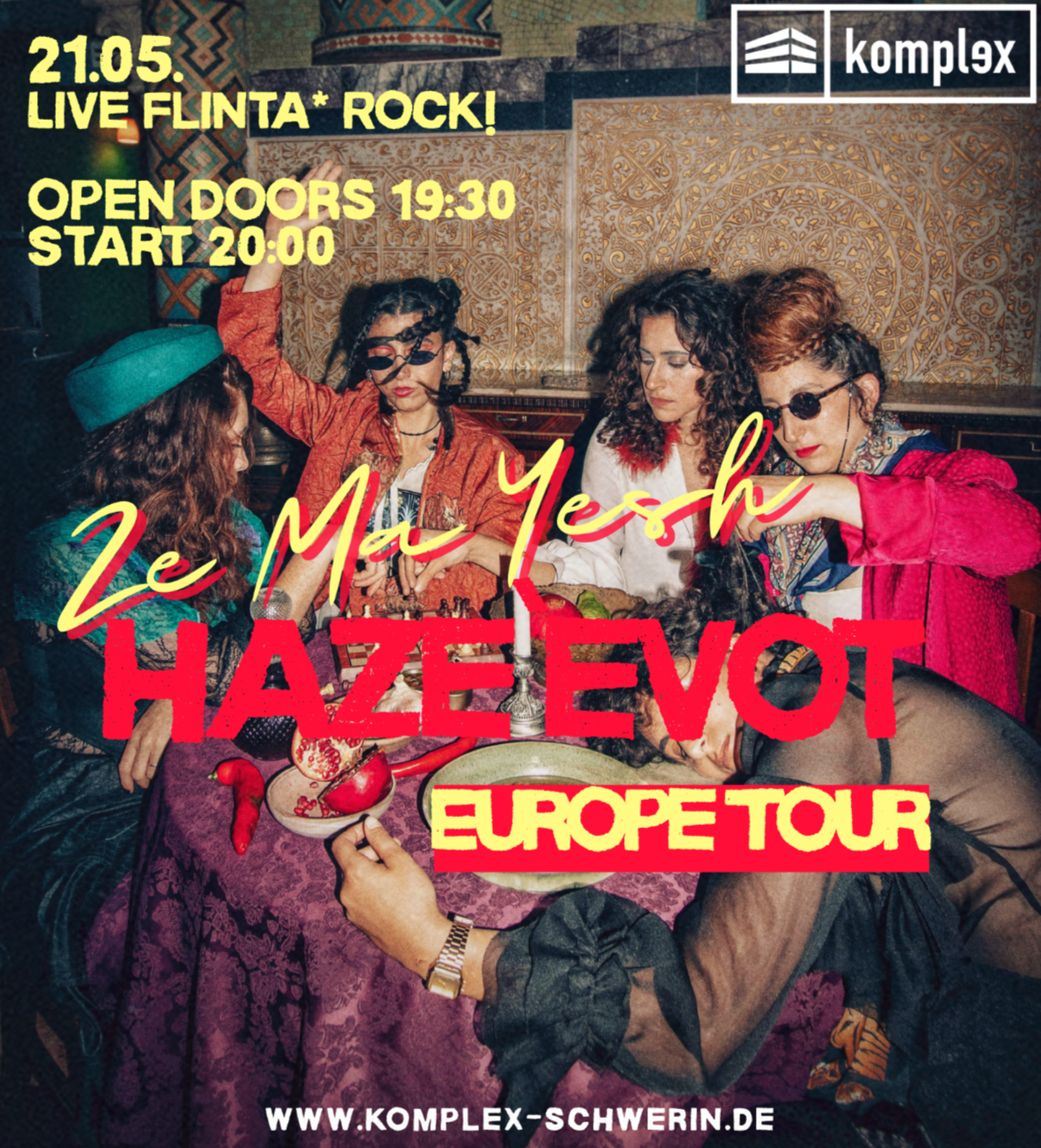 HAZE`EVOT // Live FLINTA* Rock