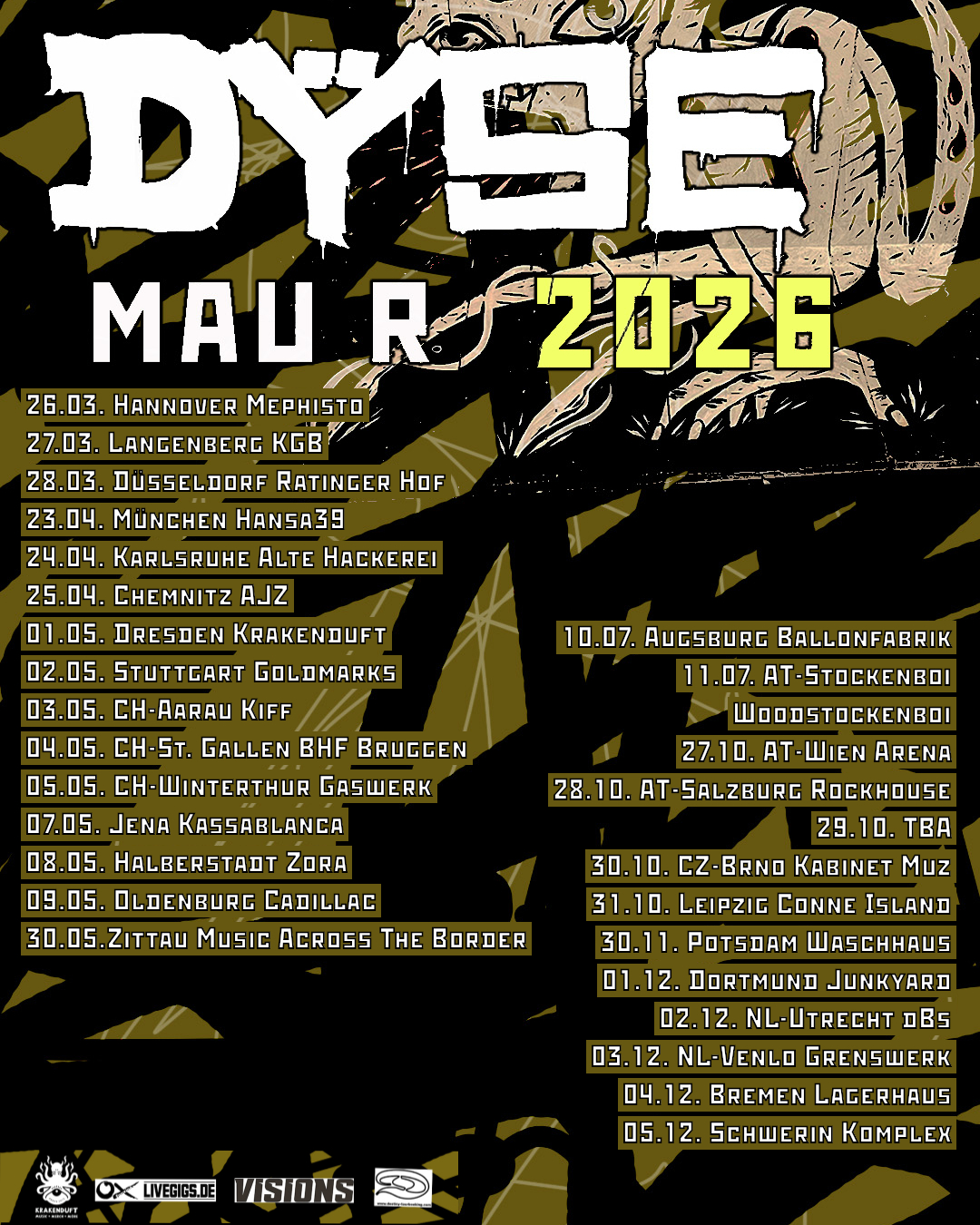 DŸSE // MAU R – Tour