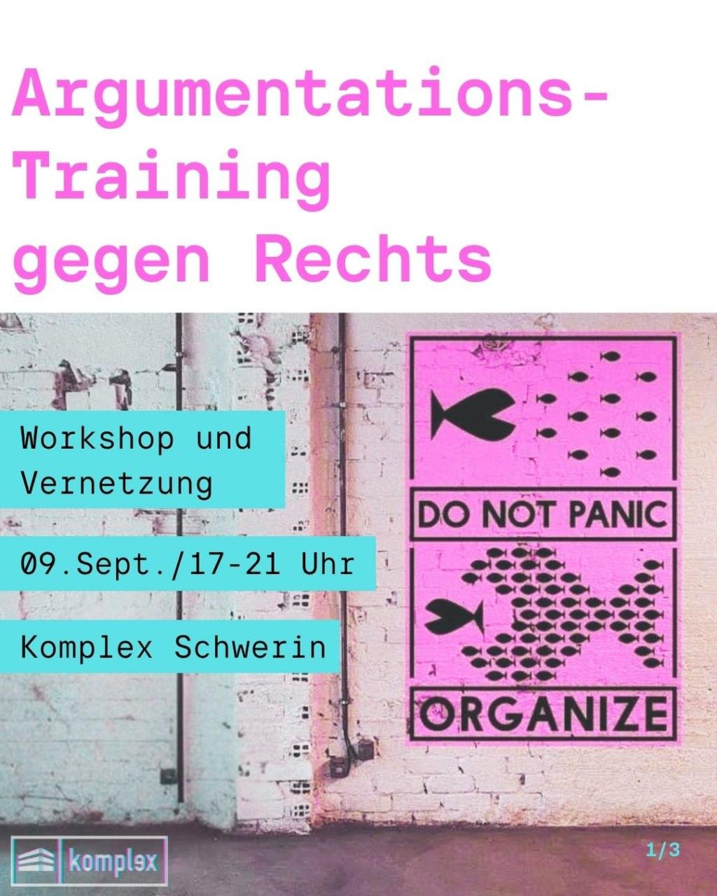 Workshop // Argumentationstraining gegen Rechts