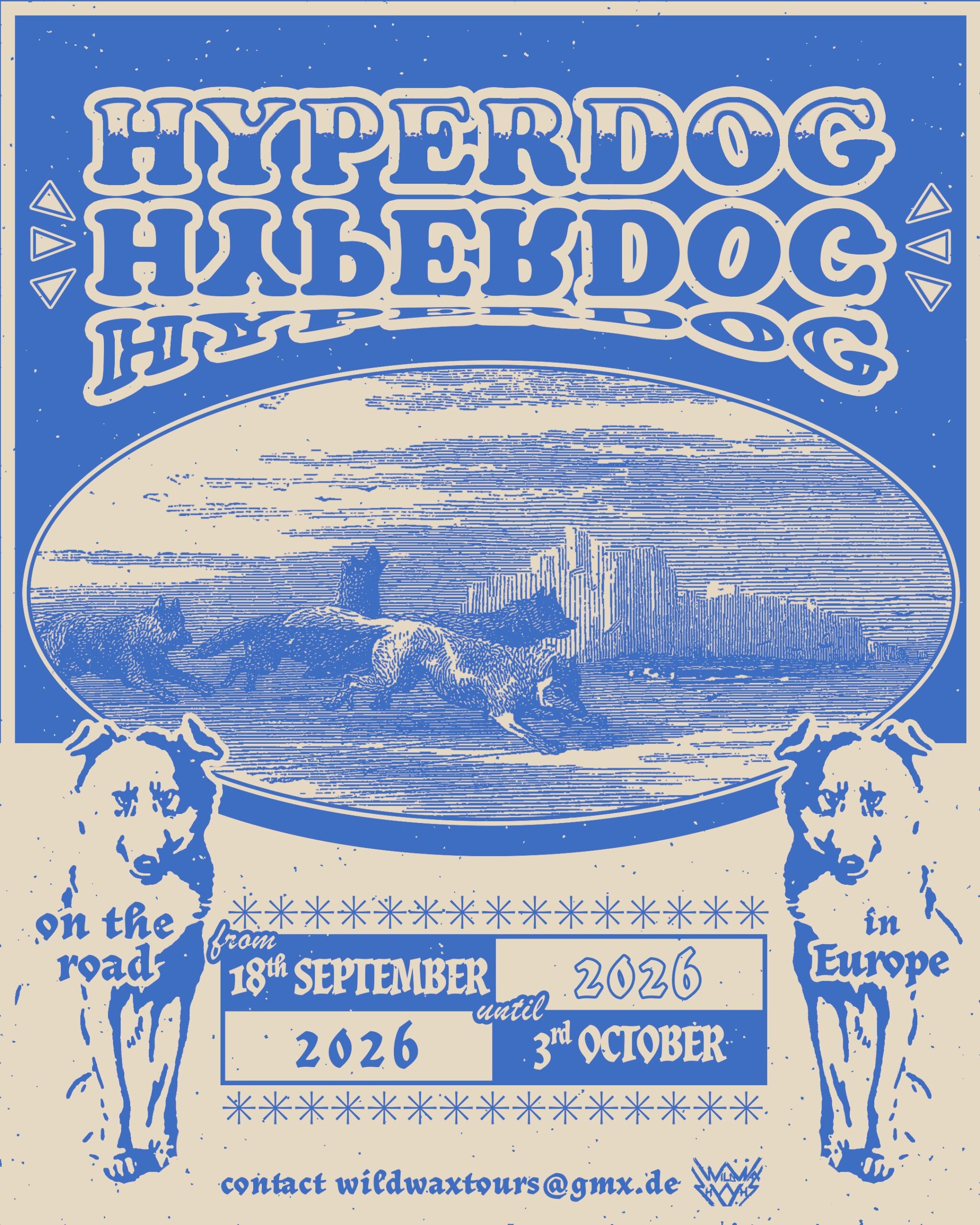 Live im Café Rosa // HYPERDOG (garage punk / Linz)
