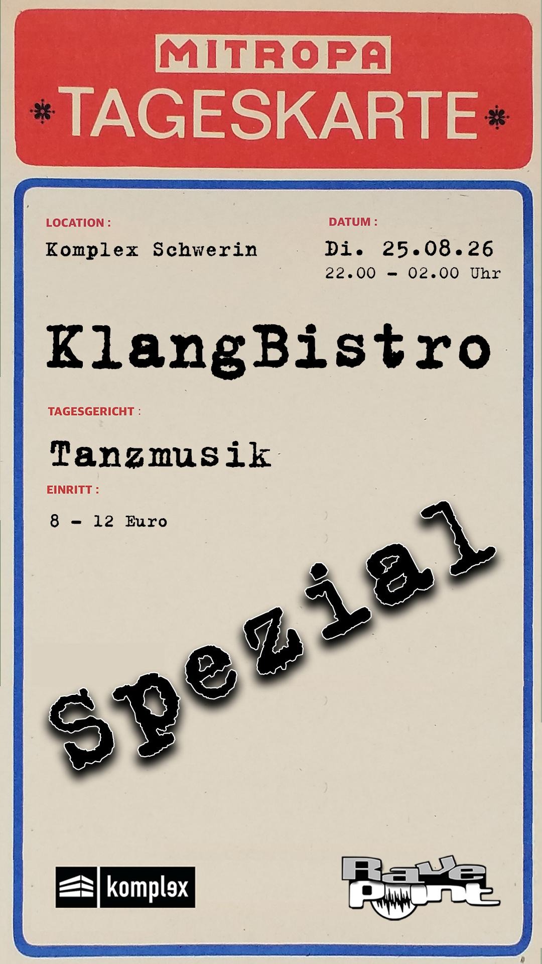 Klangbistro Spezial / Tanzmusik
