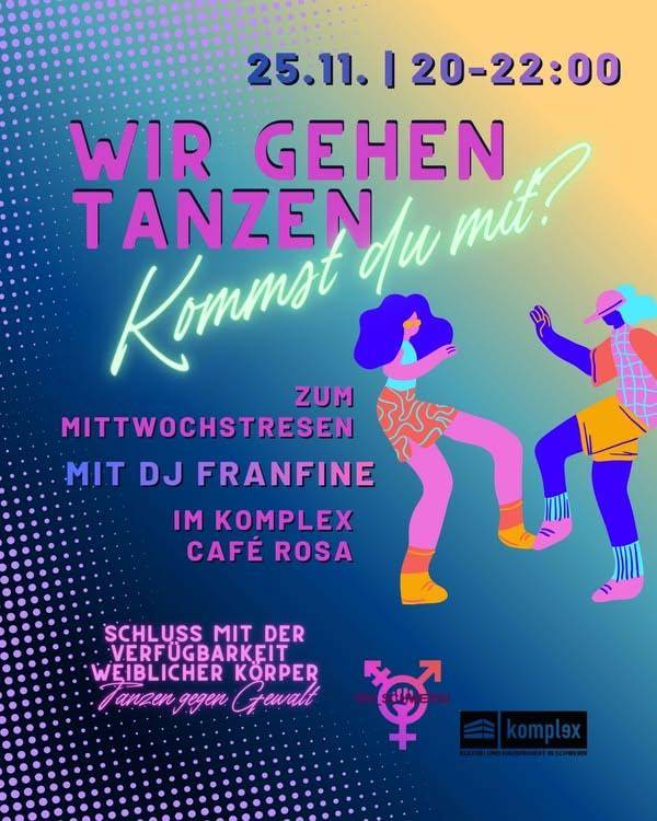 Tanzen gegen Gewalt // Wir gehen tanzen! Kommst du mit?